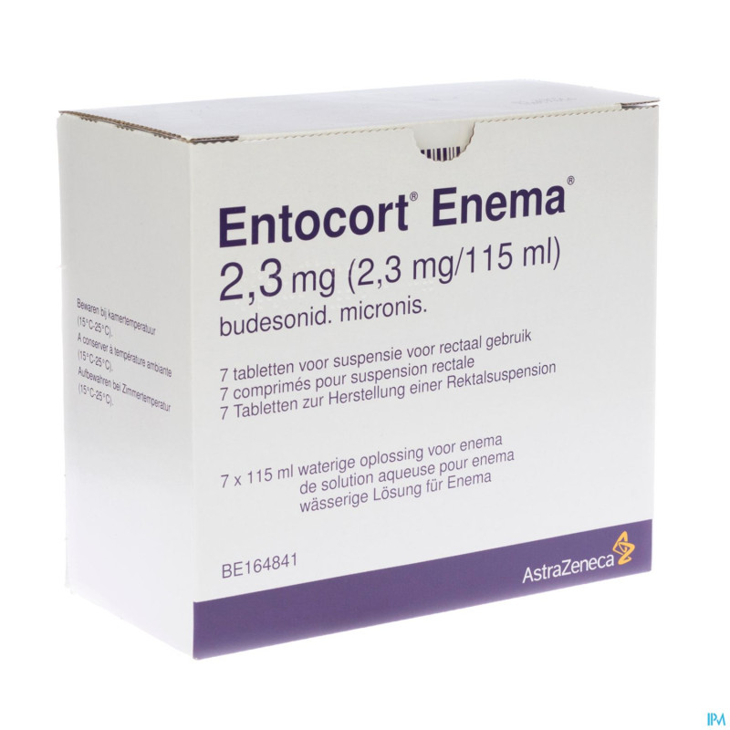 Entocort enema lavements 7