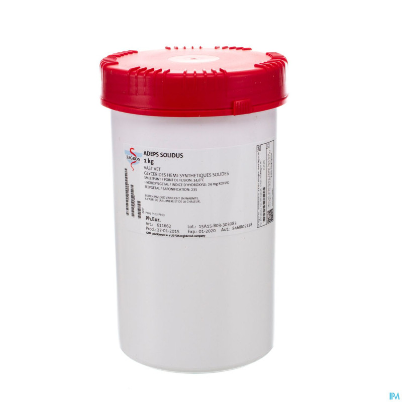 Glycerides hemisynth solide (novata b)    1kg fag