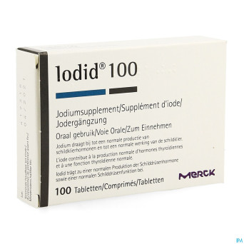 Iodid tabl 100x100ug