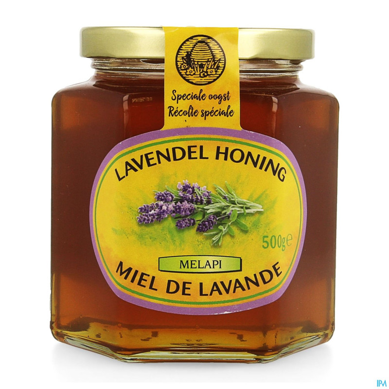 Melapi miel lavande tendre    500g 5528 revogan