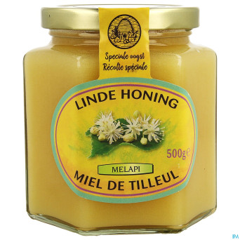 Melapi miel tilleul tendre    500g 5529 revogan