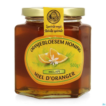 Melapi miel fleur d'orange tendre    500g 5530