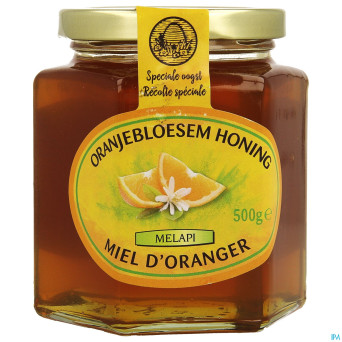 Melapi miel fleur d'orange tendre    500g 5530