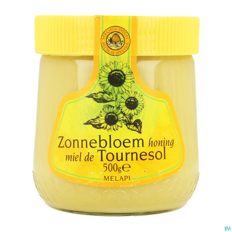 Melapi miel tournesol tendre    500g 5536 revogan
