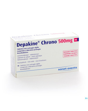 Depakine chrono 500 blister 5 x 10