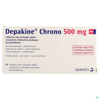 Depakine chrono 500 blister 5 x 10