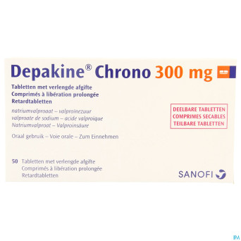 Depakine chrono 300 blister 5 x 10
