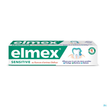 Elmex sensitive dentifrice    tube 75ml