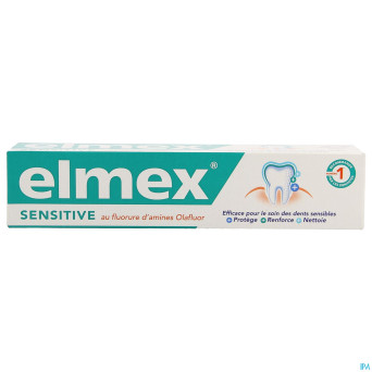 Elmex sensitive dentifrice    tube 75ml