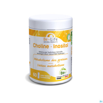 Ortho choline inosutol caps 60