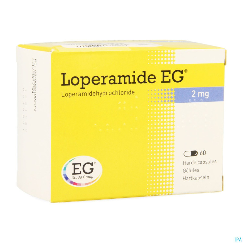 Loperamide eg caps  60x2mg