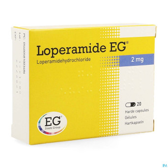 Loperamide eg caps  20x2mg