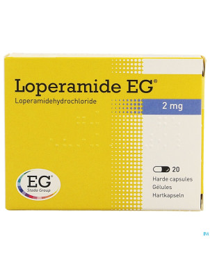 Loperamide eg caps  20x2mg