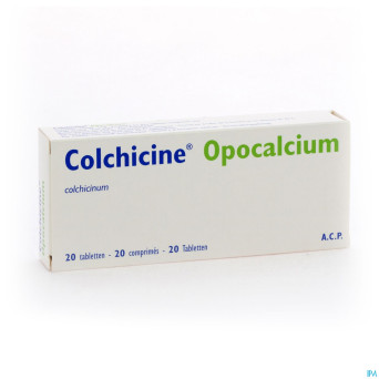 Colchicine opocalcium comp 20x1mg