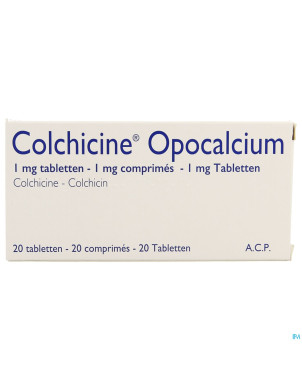 Colchicine opocalcium comp 20x1mg