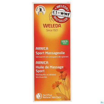 Weleda huile massage arnica   100ml