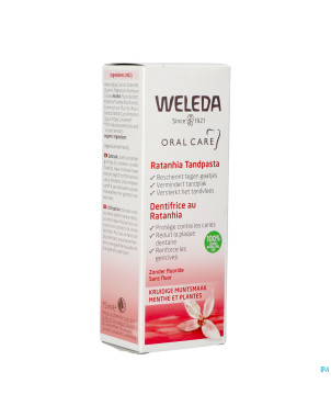 Weleda dentif ratanhia rose    75ml
