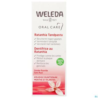 Weleda dentif ratanhia rose    75ml