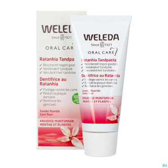 Weleda dentif ratanhia rose    75ml