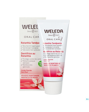 Weleda dentif ratanhia rose    75ml