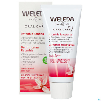 Weleda dentif ratanhia rose    75ml