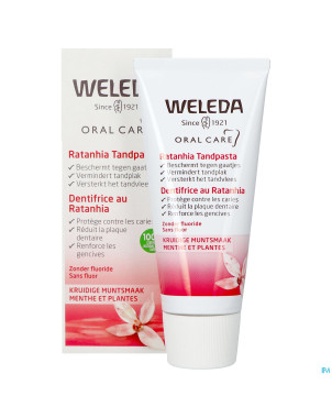 Weleda dentif ratanhia rose    75ml