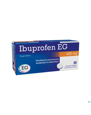 Ibuprofen eg 400 mg comp pell  30 x 400 mg