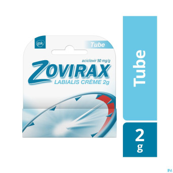 Zovirax labialis tube creme 2g