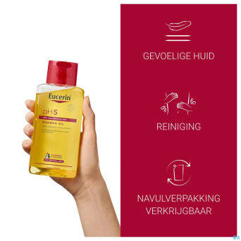 Eucerin ph5 peau sensible huile de douche 200ml