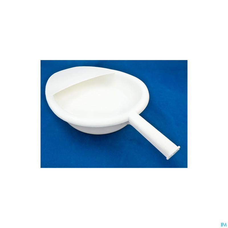 Bassin lit pantouffle plastique    pontos