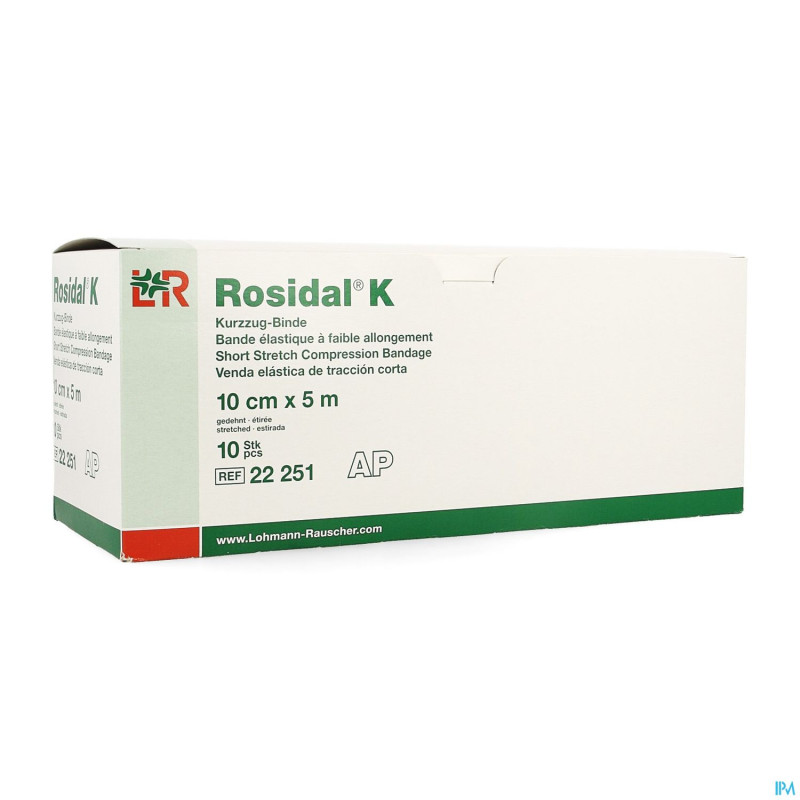 Rosidal k bande elast    10cmx5m 10 22251