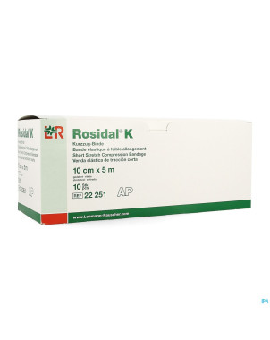 Rosidal k bande elast    10cmx5m 10 22251