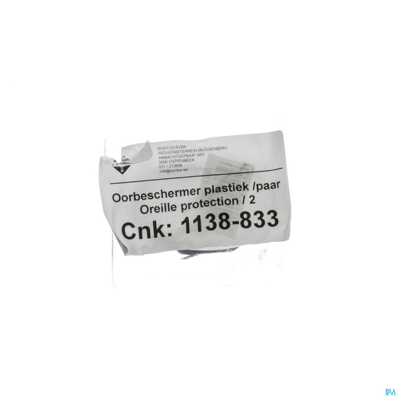 Protection oreille plastique 2    pontos