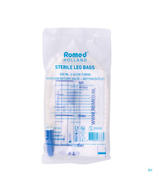 Sac urine jambe    0,5l pontos