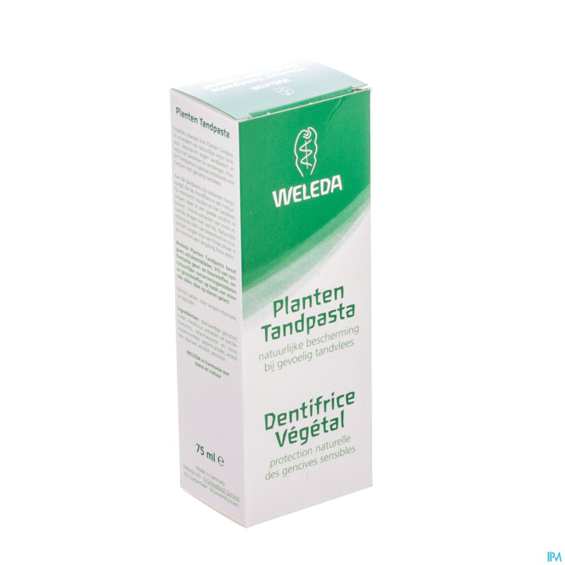 Weleda dentif vegetale vert    75ml cfr 3110871