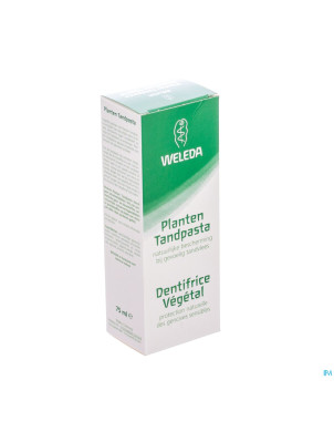 Weleda dentif vegetale vert    75ml cfr 3110871