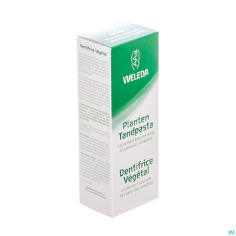Weleda dentif vegetale vert    75ml cfr 3110871