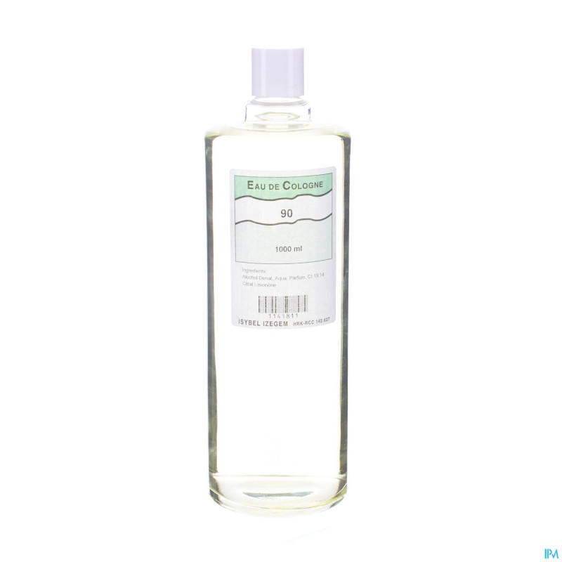 Eau de cologne 90% fl   1000ml isybel