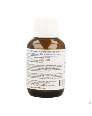 Ethanol 70% v/v denature    100ml magis