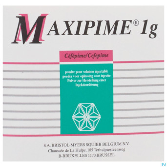 Maxipime fl iv/im 3x1g