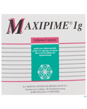 Maxipime fl iv/im 3x1g