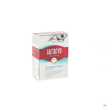 Lactacyd femina lingettes intimes 10