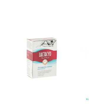 Lactacyd femina lingettes intimes 10