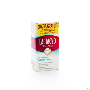 Lactacyd femina lingettes intimes 10