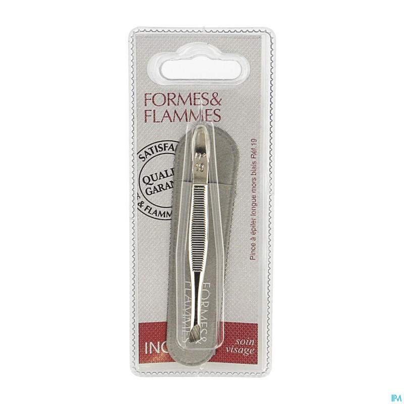 Formes&flammes  19 pince epil longue biais