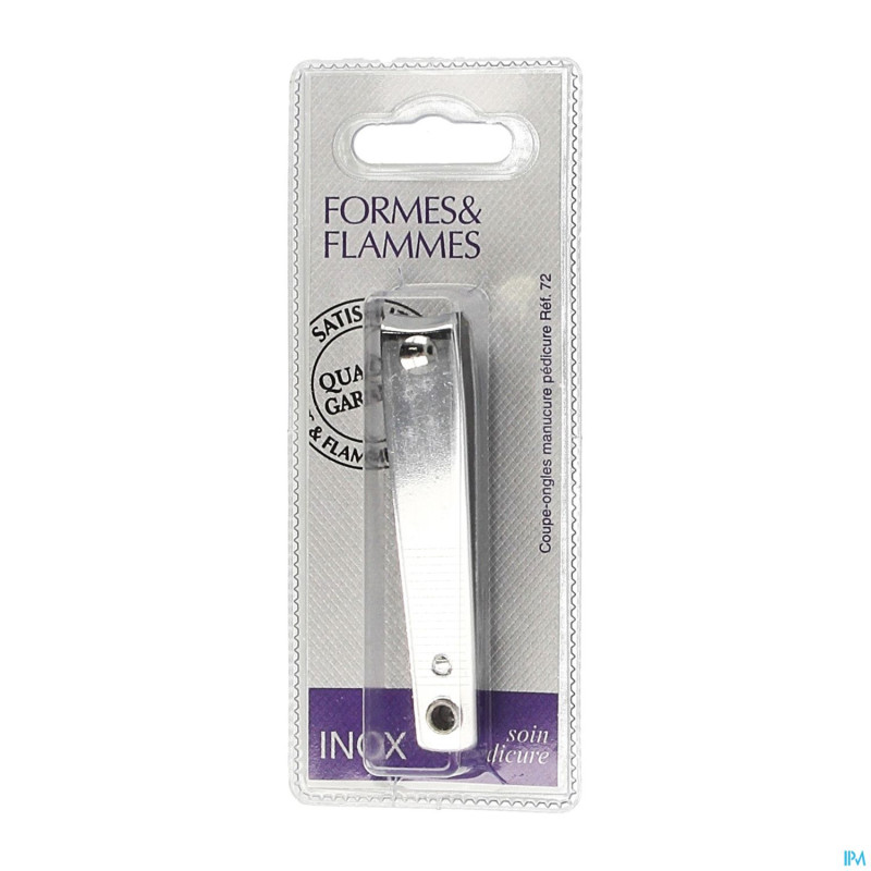 Formes&flammes  72 coupe ongles inox gm