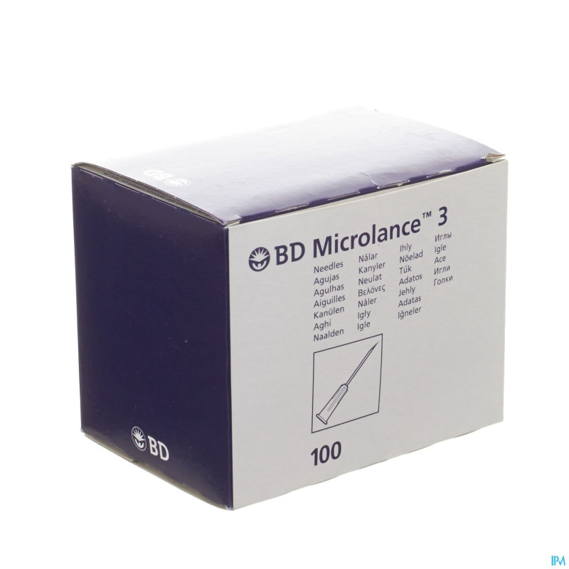 Bd microlance 3 aig.27g 1/2 rb 0,4x13mm gris    1