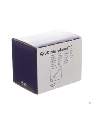 Bd microlance 3 aig.27g 1/2 rb 0,4x13mm gris    1