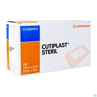 Cutiplast ster    5,0x 7,2cm 100 66001478