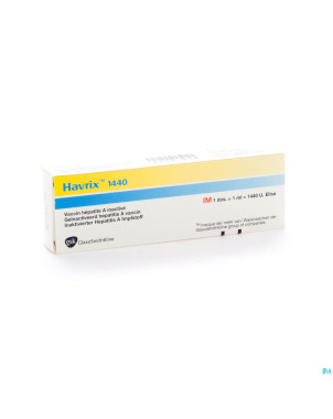 Havrix 1440 ser inj im 1ml